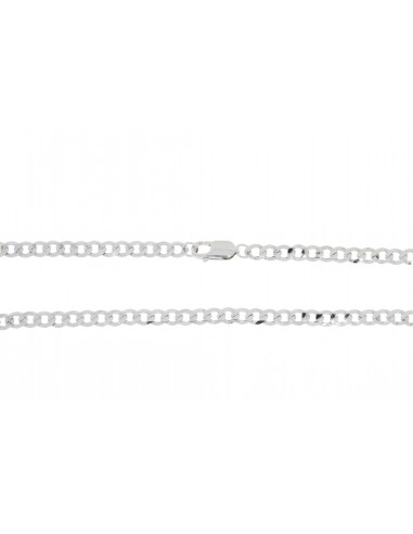 Large Fashion Chain Sterling Silver pas cher