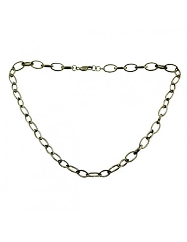 925 Sterling Silver Connector Chain Necklace Jewelry Amélioration de cerveau avec