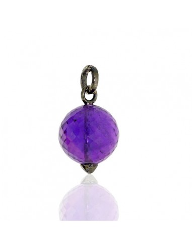 Amethyst 925 Sterling Silver Pendant Jewelry 2 - 3 jours ouvrés.