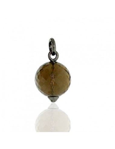 Smokey Quartz 925 Sterling Silver Women Pendant Handmade Jewelry Dans la société mordern