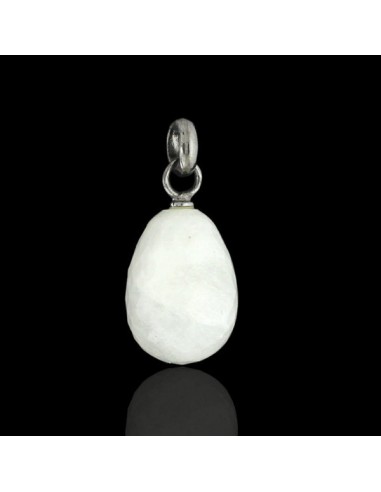 Moonstone 925 Sterling Silver Handmade Pendant Women Jewelry la livraison gratuite