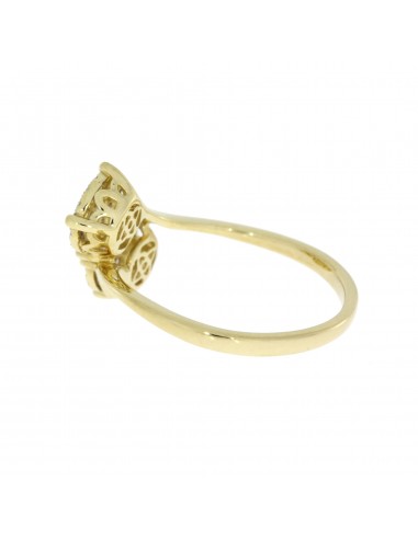 Genuine .35ct Diamond Ring 14KT Yellow Gold solde