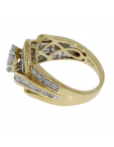 Natural 1.00ct Diamond Ring 10KT Yellow Gold chez Cornerstreet bien 