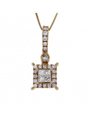 Natural .25ct Diamond Fashion Pendants 10KT Rose Gold Livraison rapide