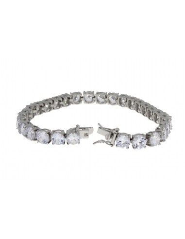 Genuine Cubic Zirconium Tennis Bracelet Sterling Silver Toutes les collections ici