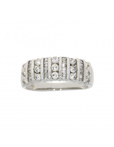 .75ct Diamond Fashion band rings 10KT White Gold En savoir plus